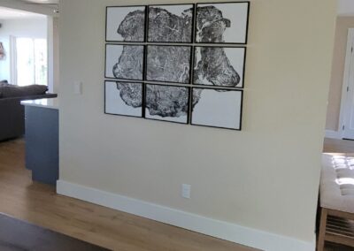 Artwork hanging